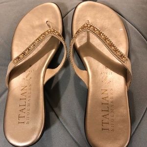 Jeweled sandals